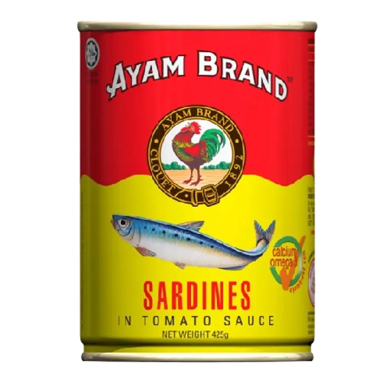 Ayam Brand Sardines in Tomato Sauce 425g