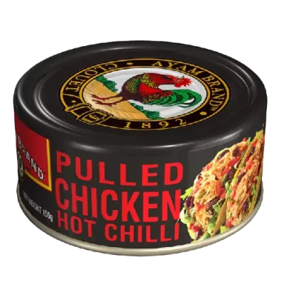 Ayam Brand Pulled Chicken Hot Chilli 150g