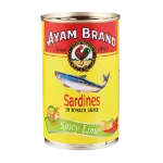 Ayam Brand Sardines in Tomato Sauce spicy lime 425g