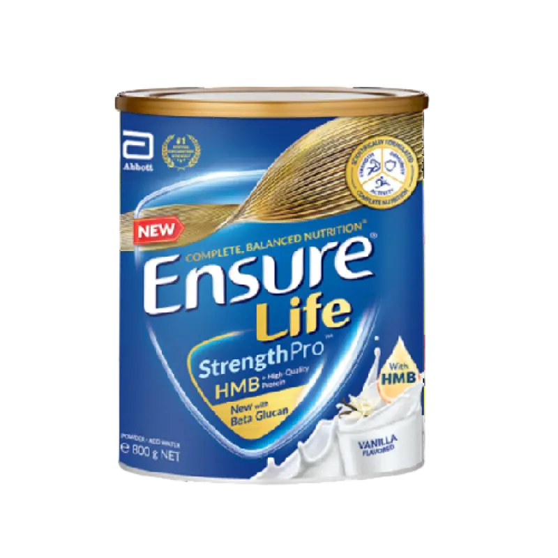 Abbott Ensure Life Strength Pro Milk Powder - Vanilla