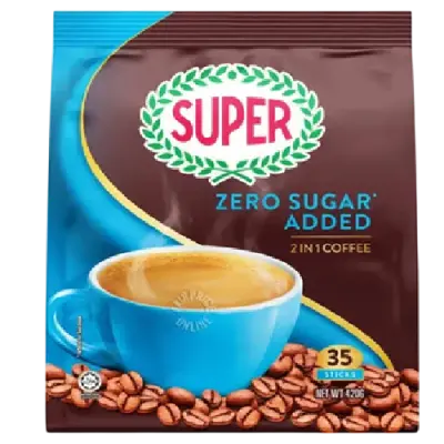 Super Zero Sugar Added Instant 2in1 Coffee