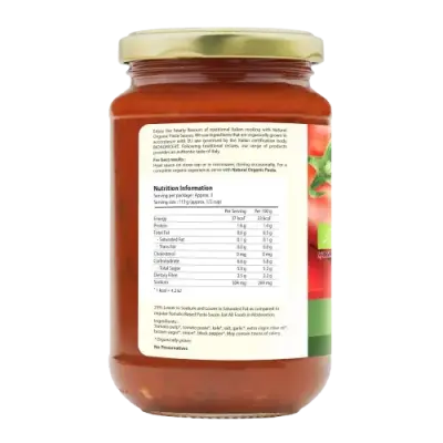 Naturel Organic Pasta Sauce - Tomato and Kale