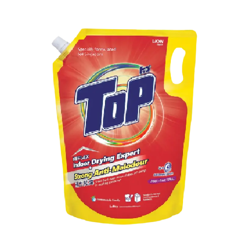 TOP Concentrated Liquid Detergent Anti-Bacterial Refill 1.6KG