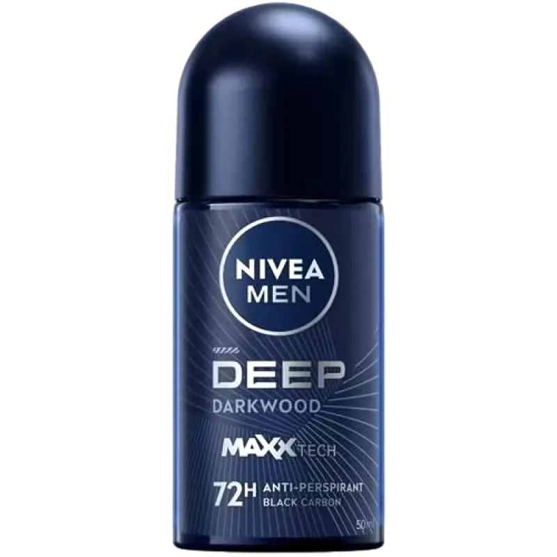 Nivea Men DEEP Dark Wood Roll On Deodorant(50ml)