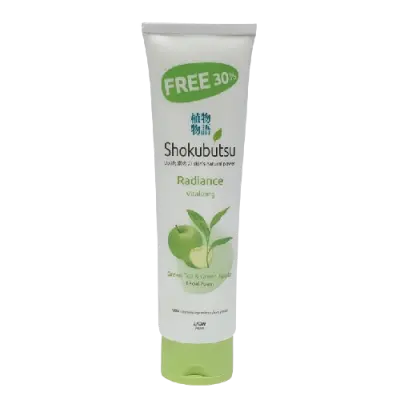 Shokubutsu Radiance Facial Foam (Vitalizing)100G+Free 30%