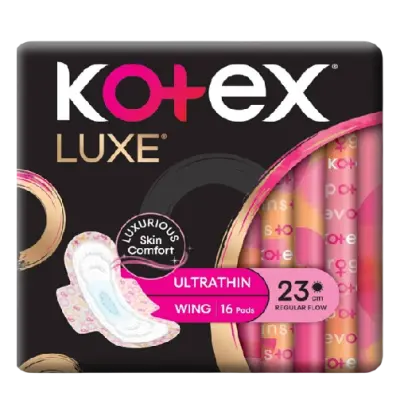 Kotex Luxe Ultrathin Wing Sanitary Pads 23cm
