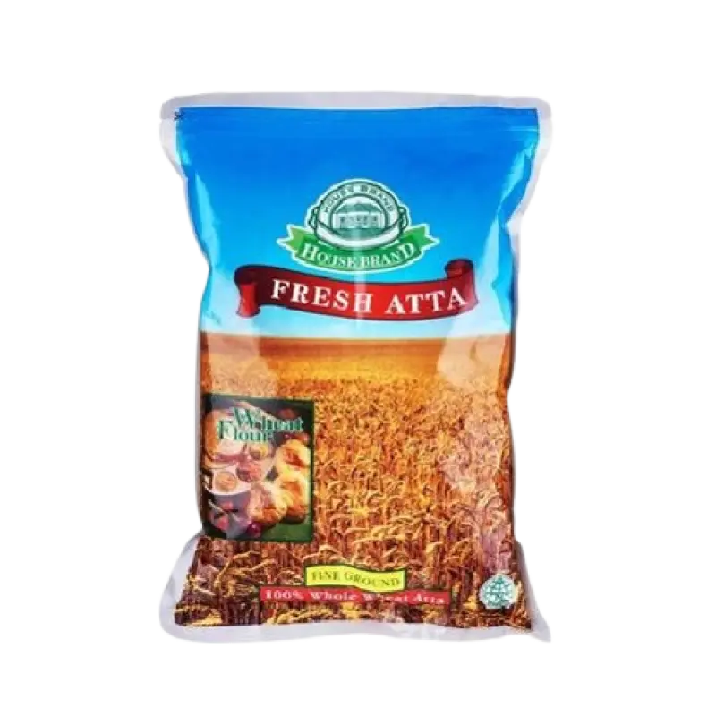 House Brand Fresh Atta Wheat Flour Fine Ground 1kg