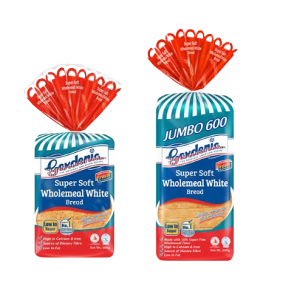 Gardenia Super Soft Wholemeal White Bread