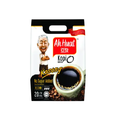 Ah Huat Kopi O Kosong (No Cane Sugar Added