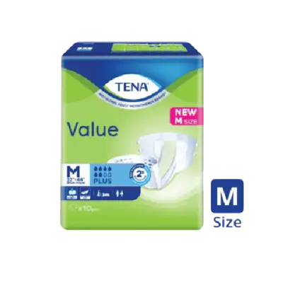 TENA Value Adult Diapers M size