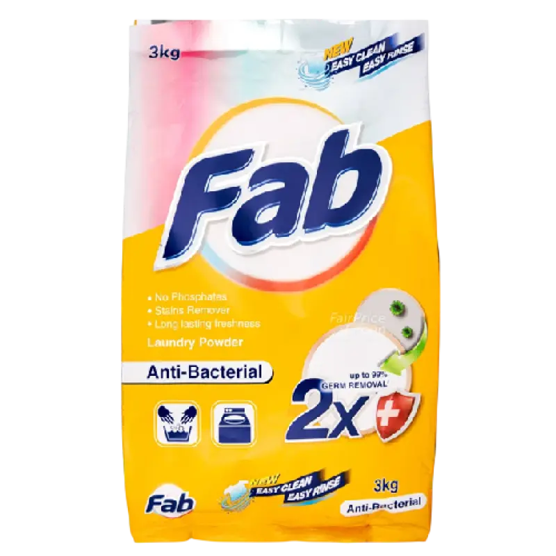Fab Laundry Powder anti bacterial 660g