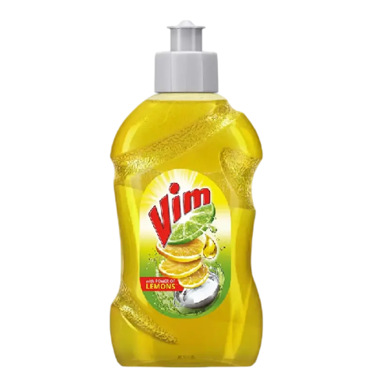 Vim Dishwash Liquid Gel Lemon 250ml