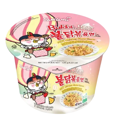 Samyang Hot Chicken Cream Carbonara Big Bowl 120g