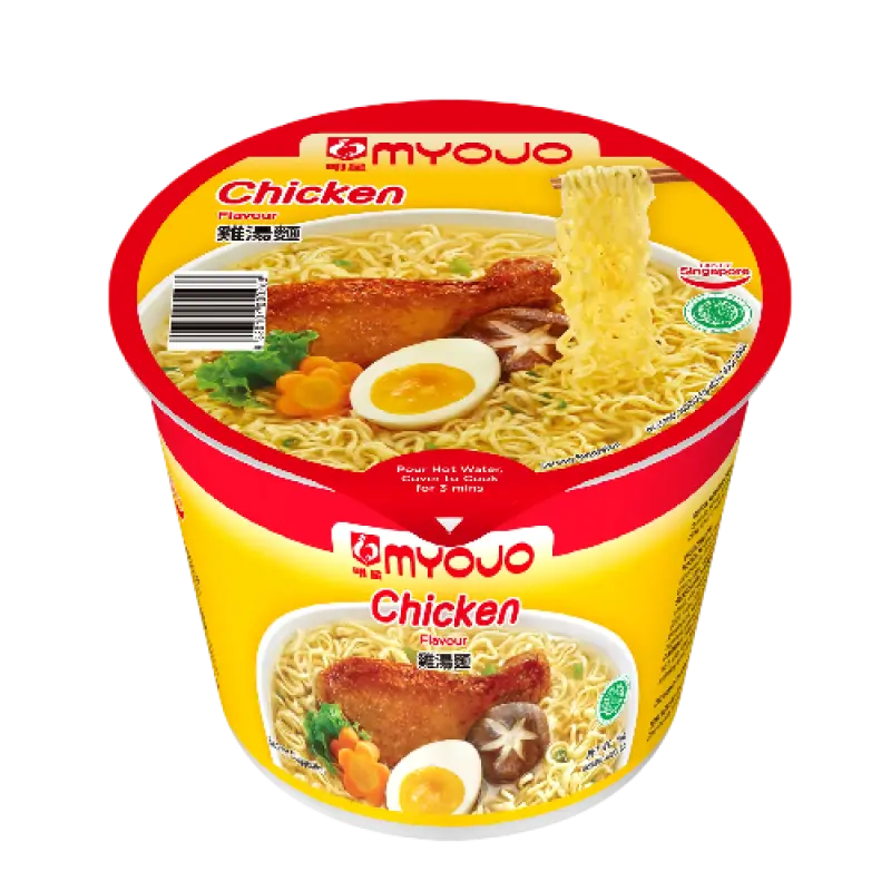 Myojo Chicken Instant Noodles Bowl 80g