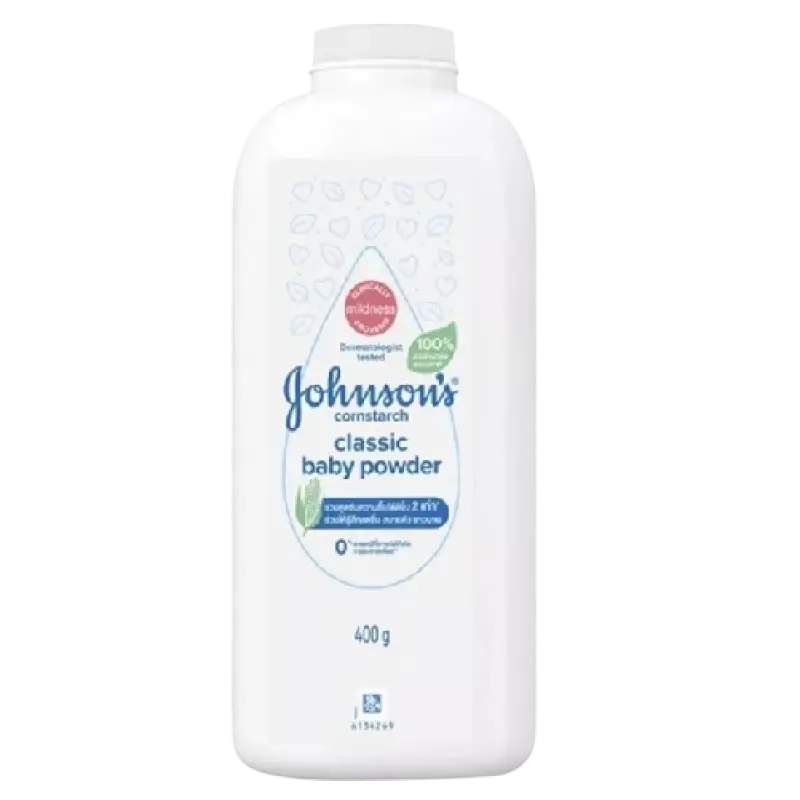 Johnson's Classic Baby Powder Cornstarch 500g