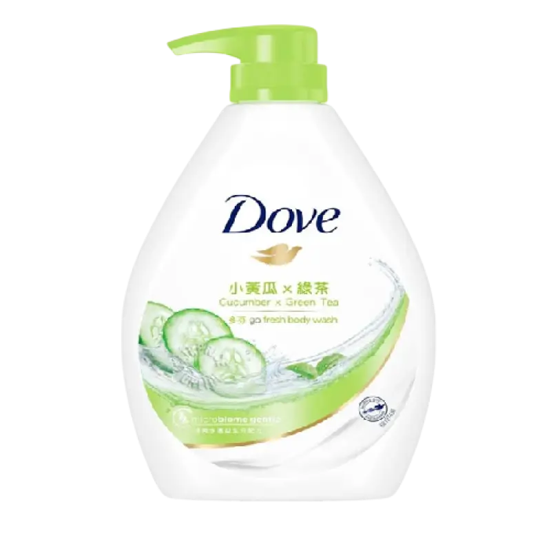 DOVE Go Fresh Cucumber + Green Tea Hydration Body Wash 1L