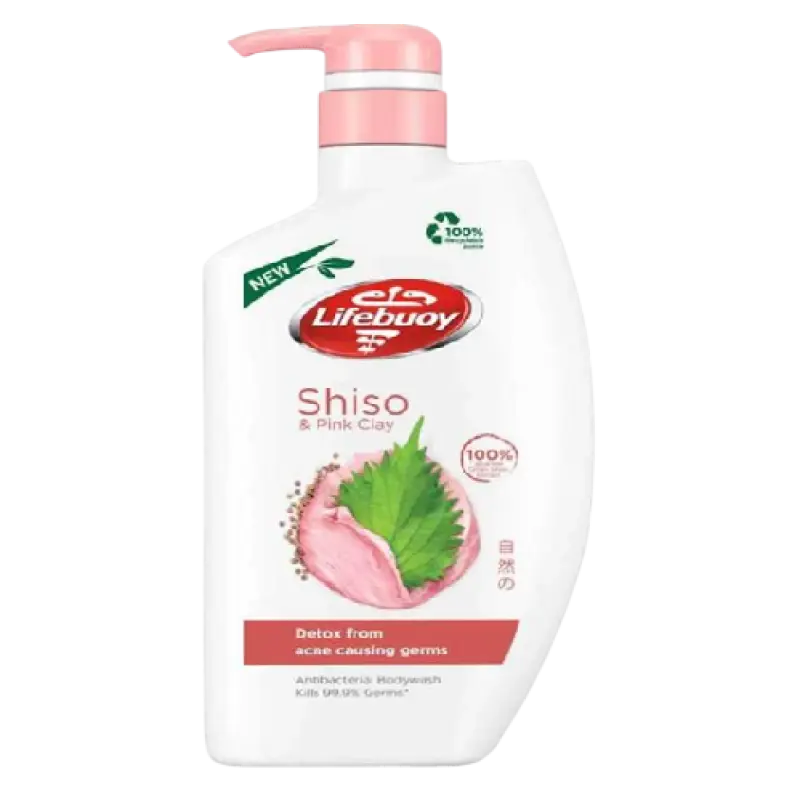 Lifebuoy Shiso & Pink Clay Body Wash 900ml