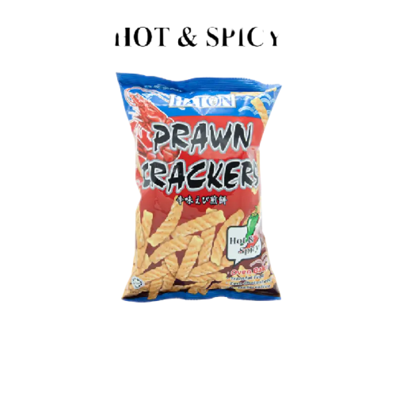 Haton Prawn Crackers hot and spicy