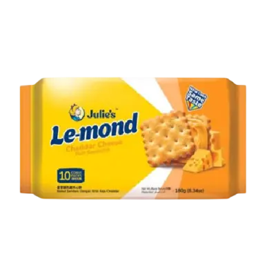 Julie's Le-Mond Puff Sandwich Cheddar Cheese 180g
