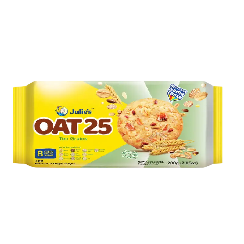 Julie's Oat 25 Cookies - Ten Grains