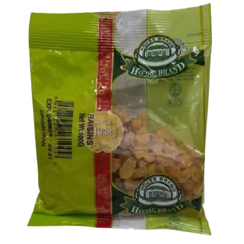 House Brand Raisins 100g